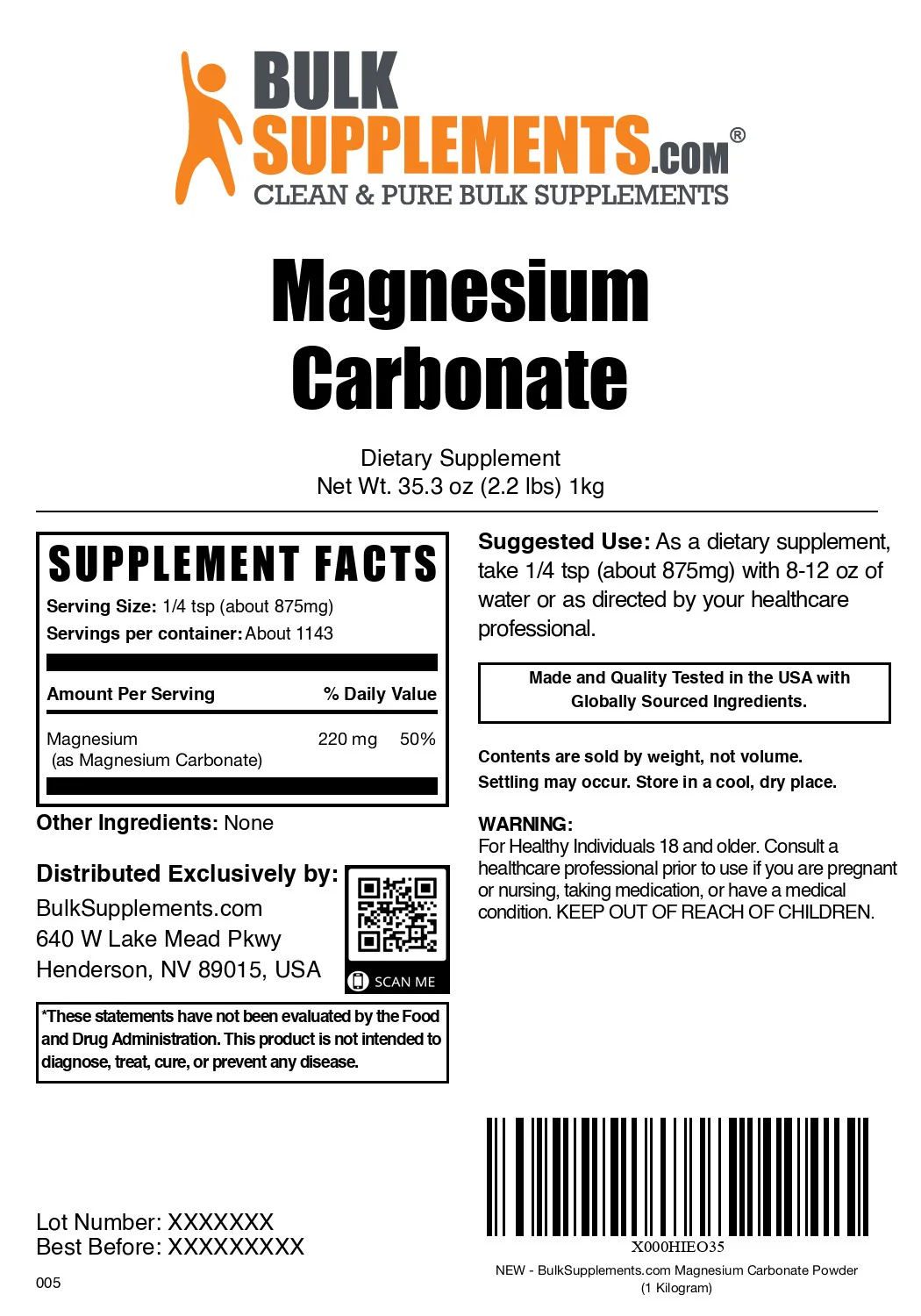 Magnesium Carbonate Powder - Image 9