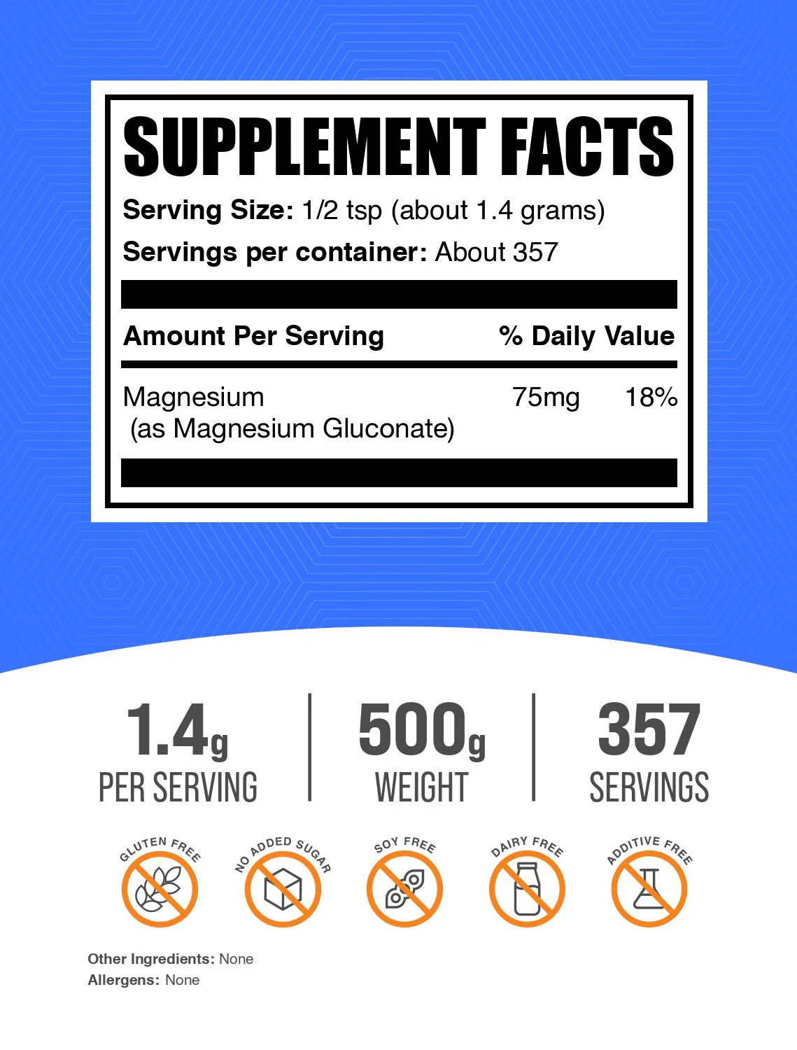 Magnesium Gluconate Powder - Image 2