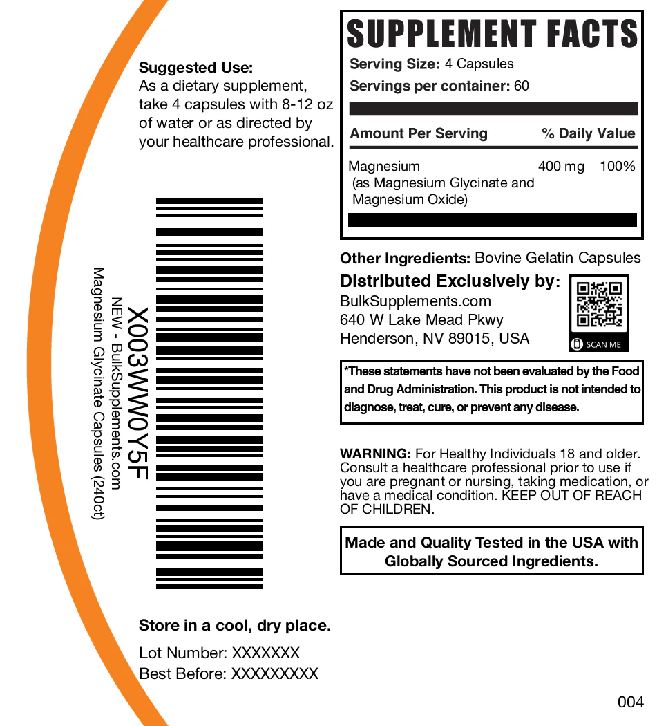 Magnesium Glycinate Capsules - Image 6