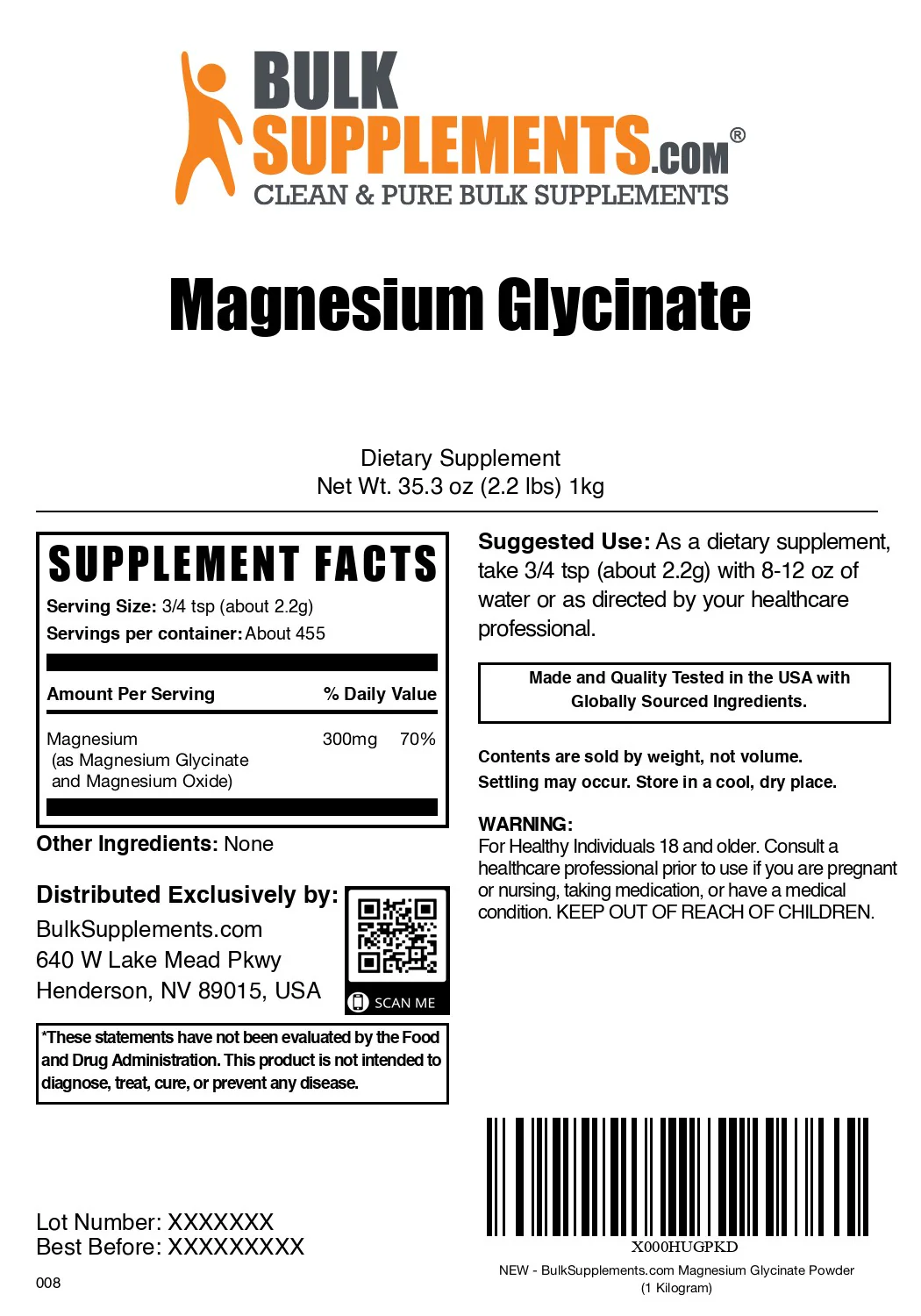 Magnesium Glycinate Powder - Image 8