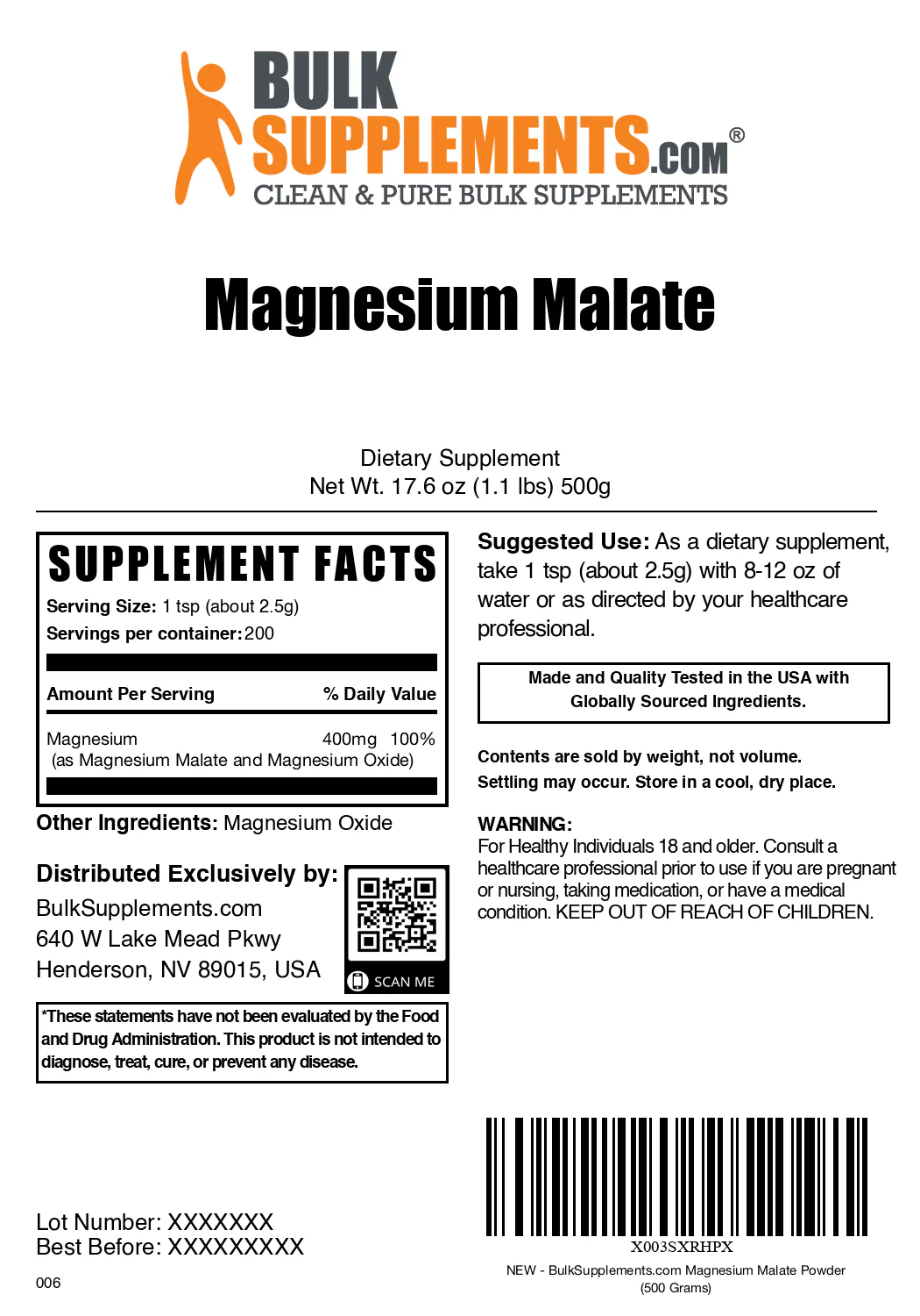 Magnesium Malate Powder - Image 6
