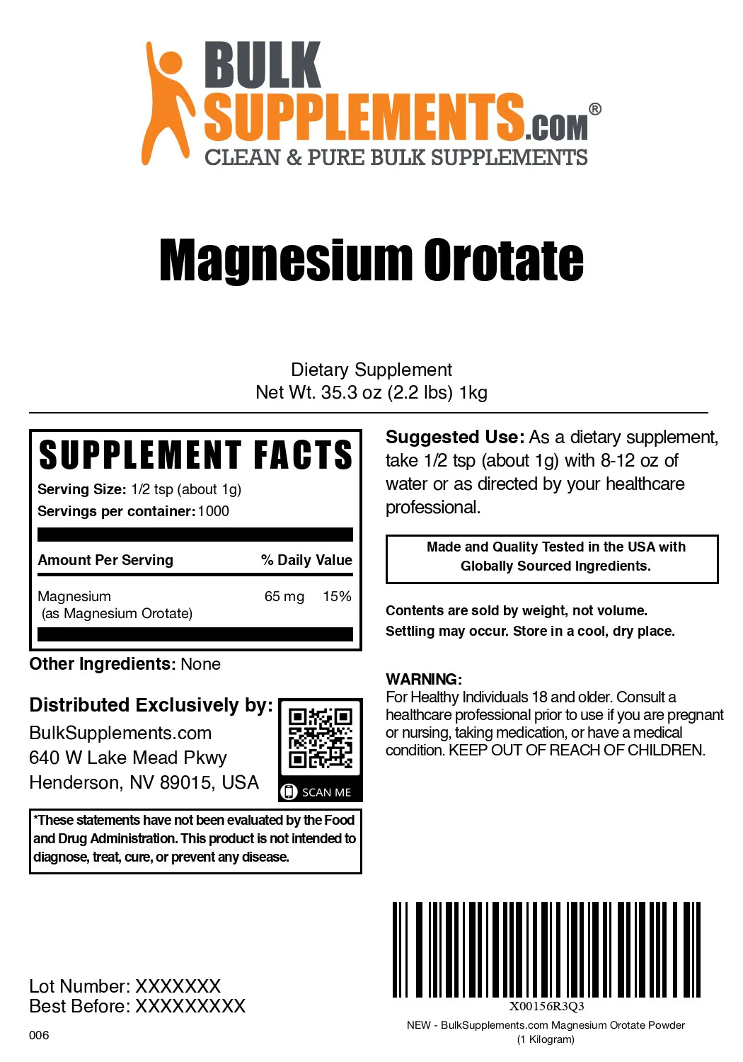 Magnesium Orotate Powder - Image 9