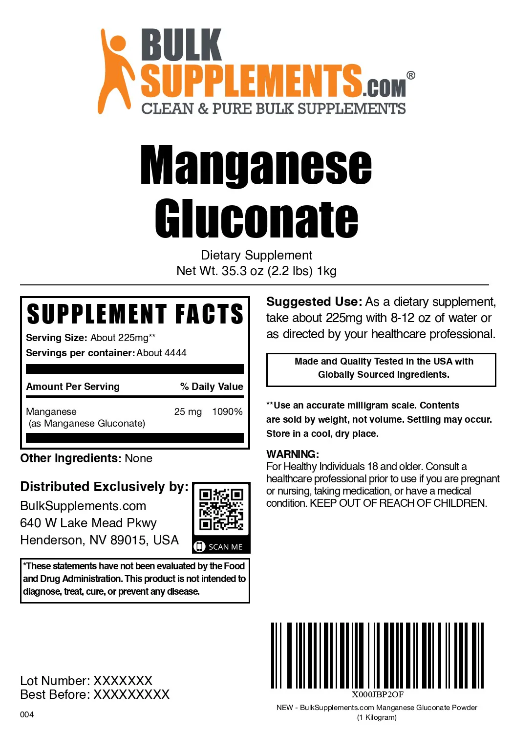 Manganese Gluconate Powder - Image 9