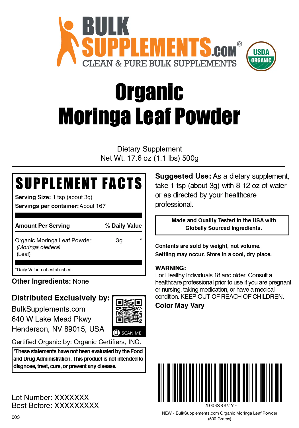 Organic Moringa Leaf Powder - Image 6