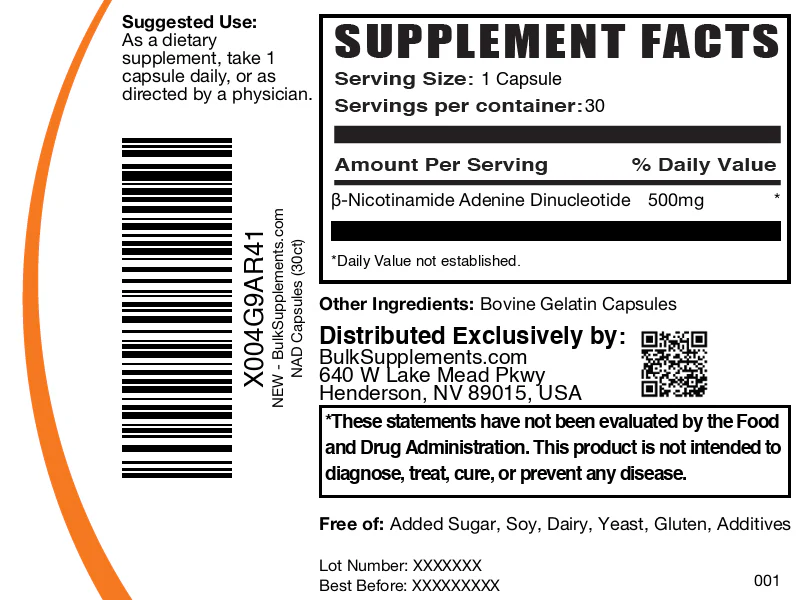 Nicotinamide Adenine Dinucleotide (NAD) Capsules - Image 6