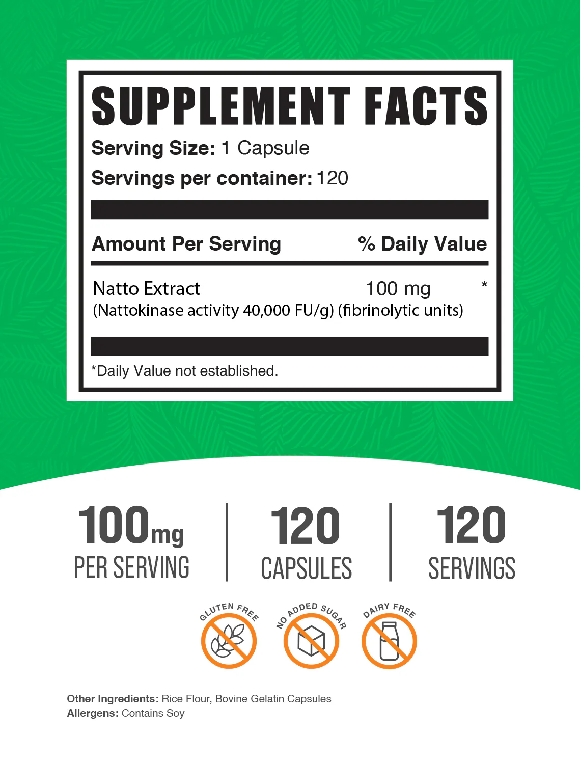 Nattokinase 4000 FU Capsules - Image 2