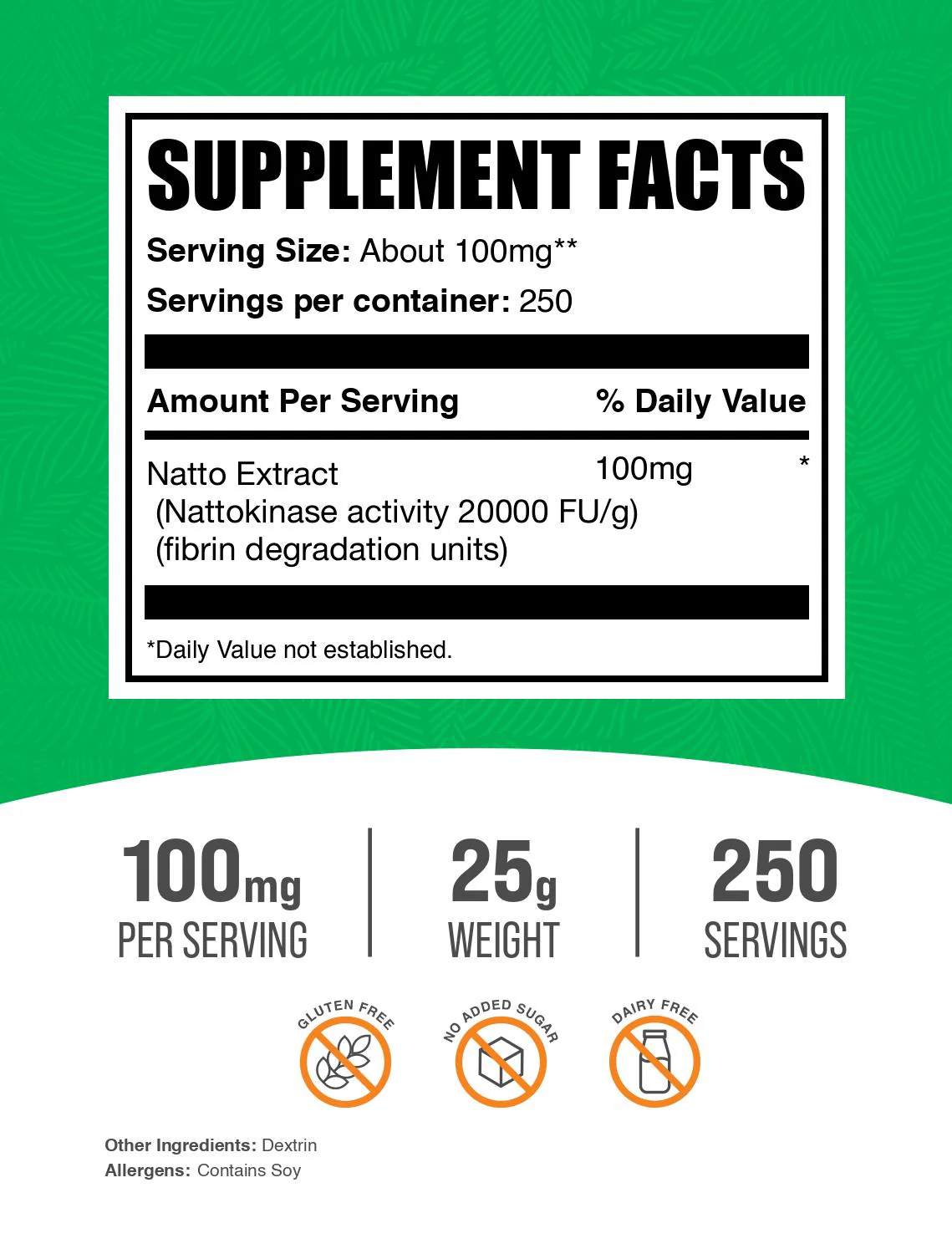 Nattokinase 2000 FU Powder - Image 2