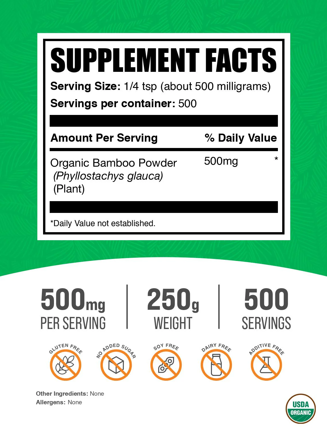 Organic Bamboo Powder - Image 2