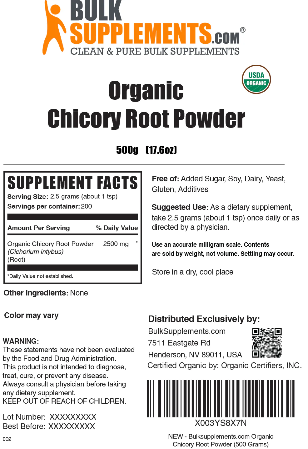 Organic Chicory Root Powder - Image 6