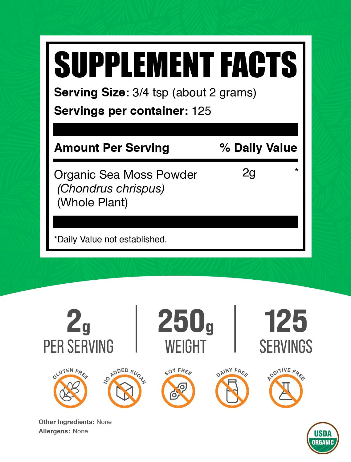 Organic Sea Moss Powder - Image 2