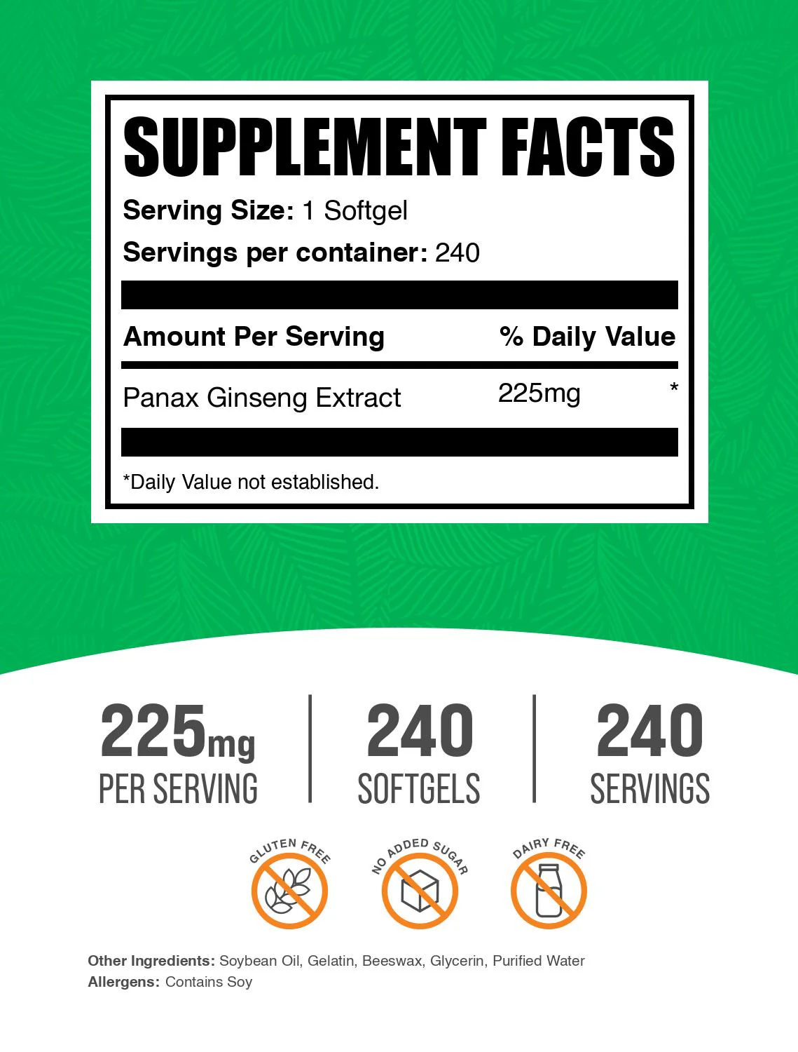 Panax Ginseng Softgels - Image 2