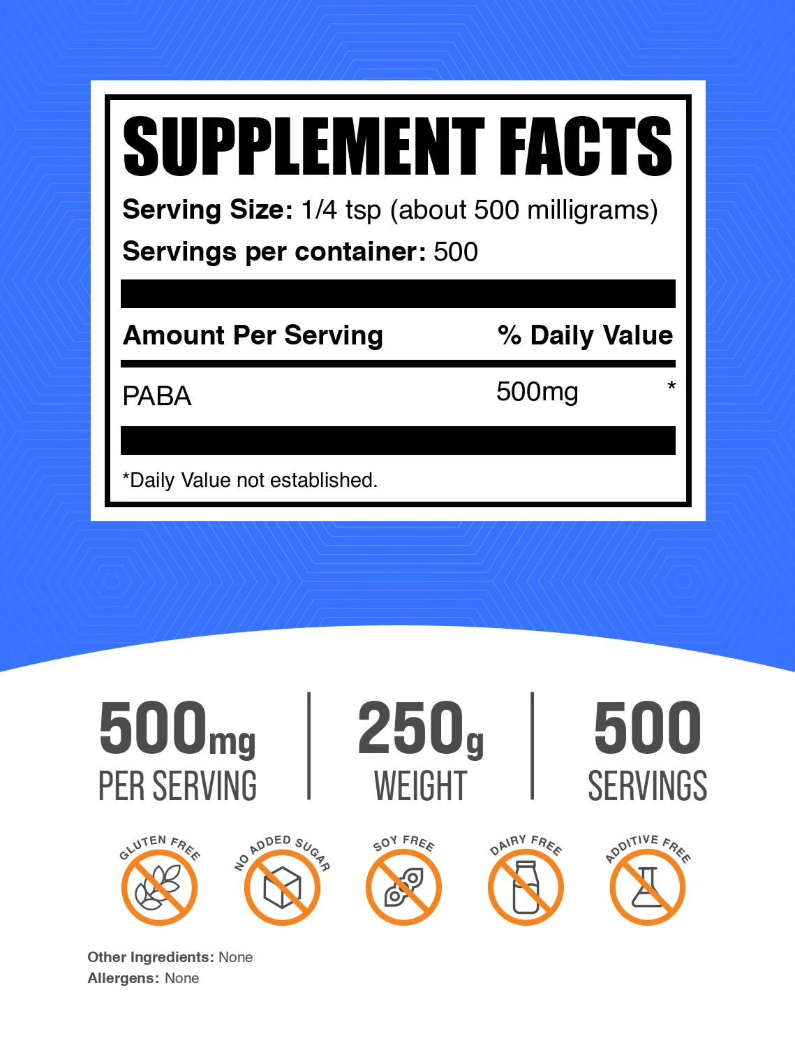 Para-Aminobenzoic Acid (PABA) Powder - Image 2