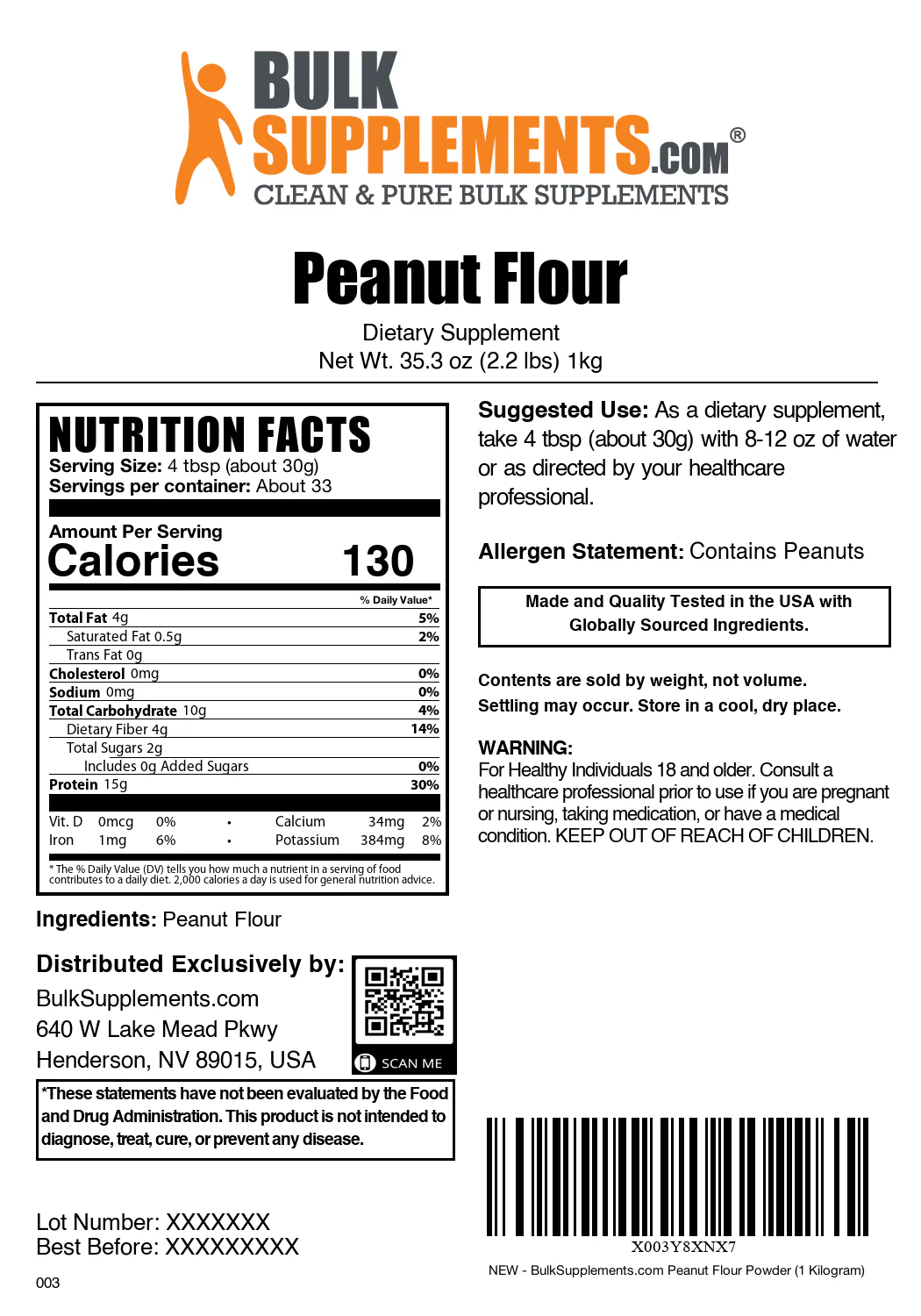 Peanut Flour Protein Powder - Image 6