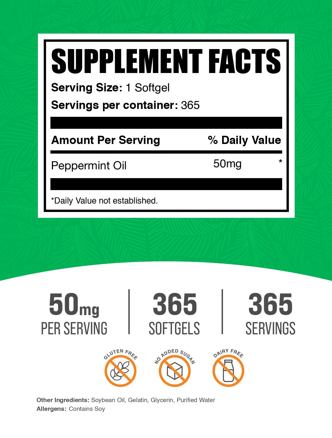 Peppermint Oil Softgels - Image 2