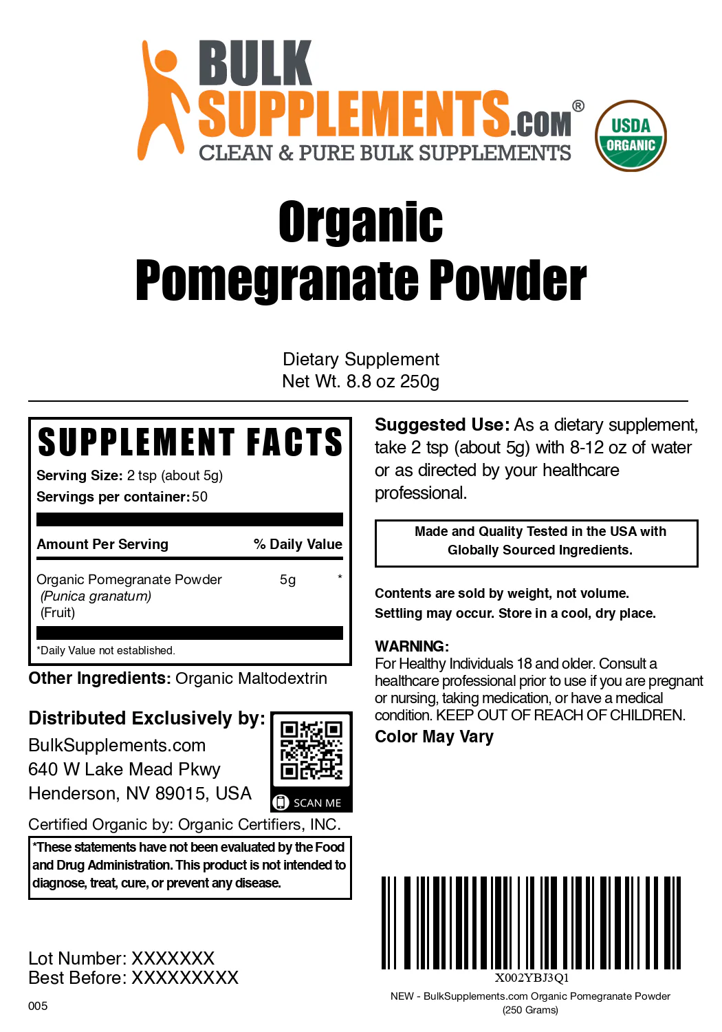 Organic Pomegranate Powder - Image 6