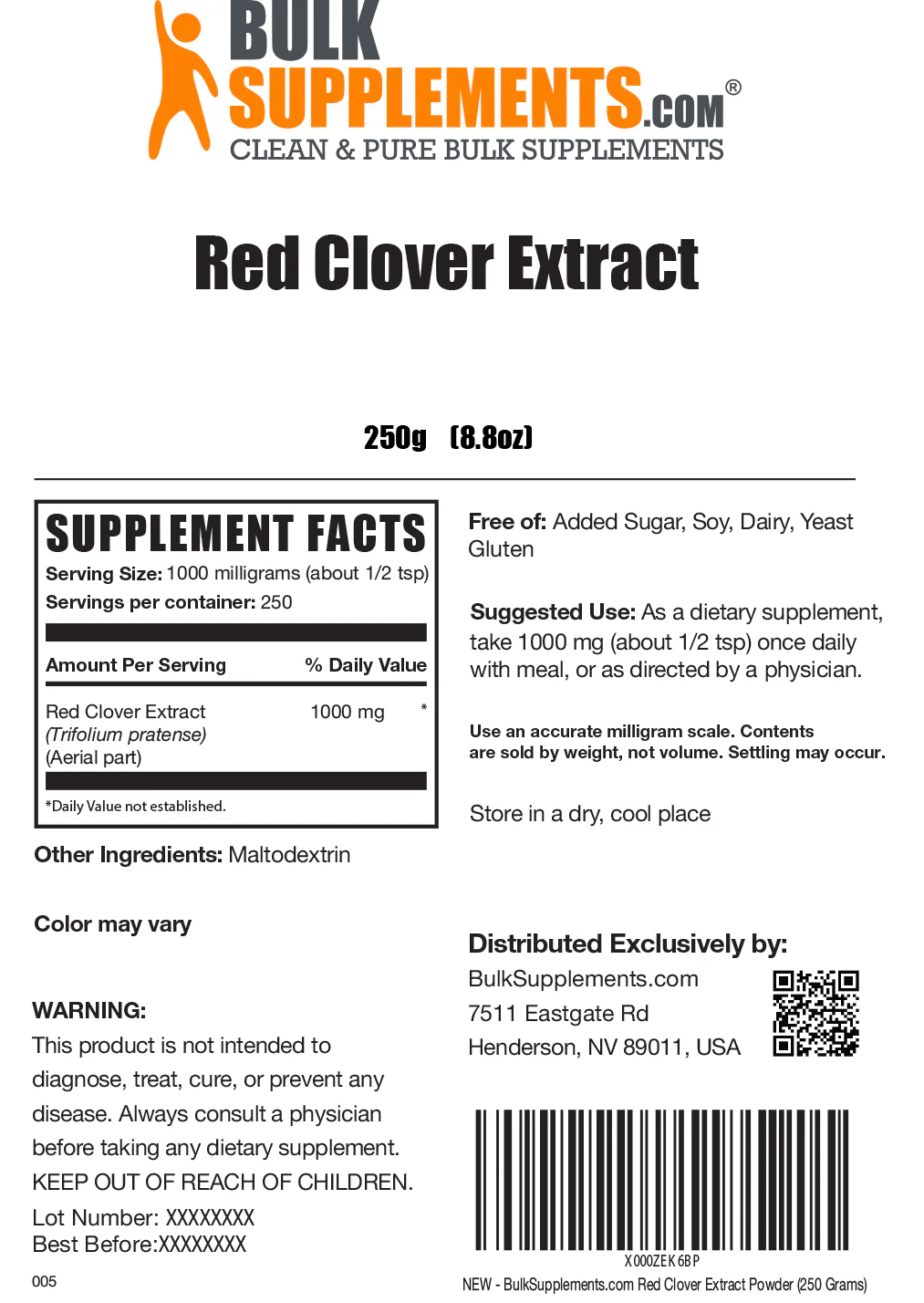 Red Clover Extract Powder - Image 6
