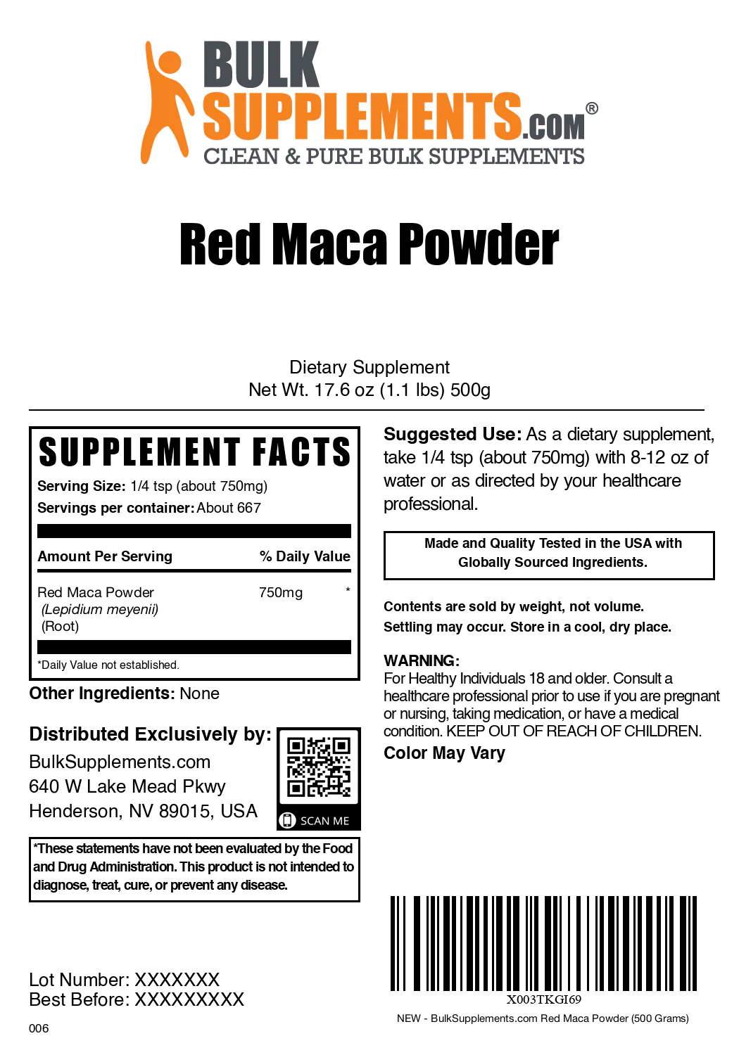 Red Maca Powder - Image 6