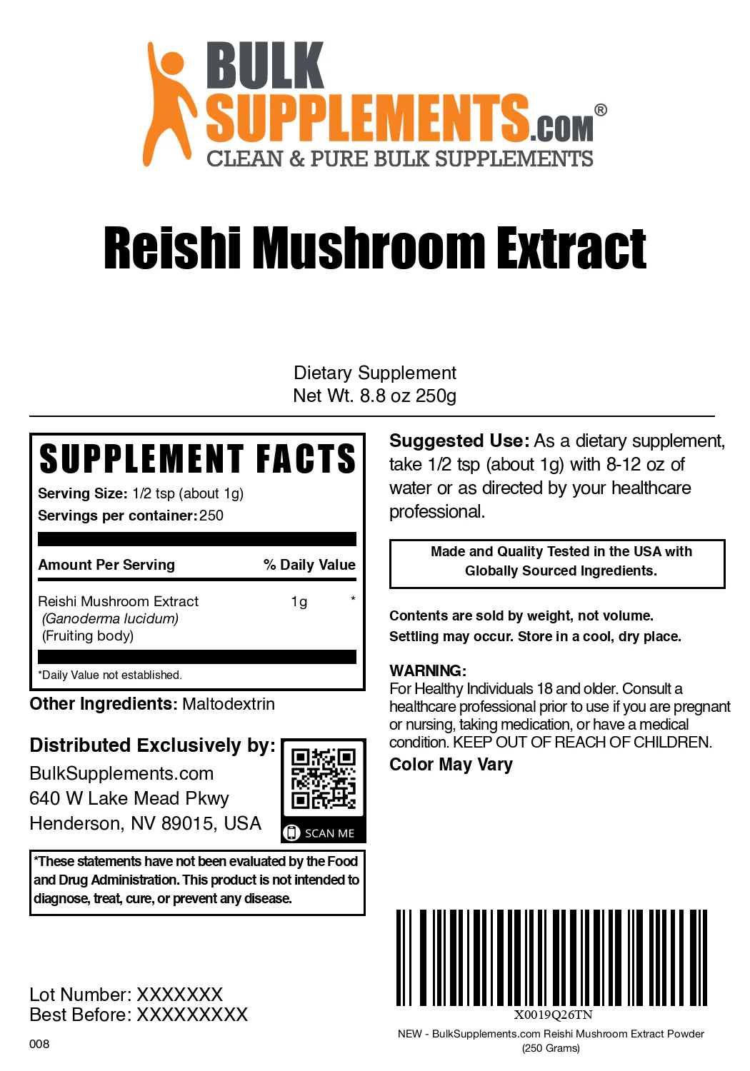Reishi Mushroom Extract Powder - Image 6