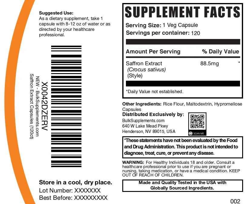 Saffron Extract Capsules - Image 6