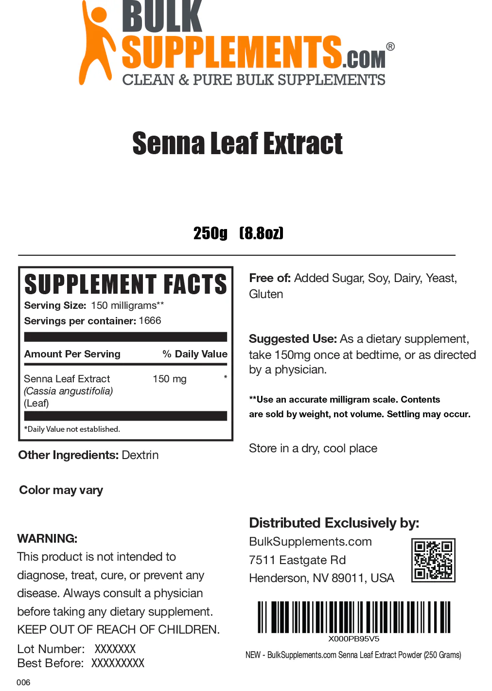 Senna Leaf Extract Powder - Image 6