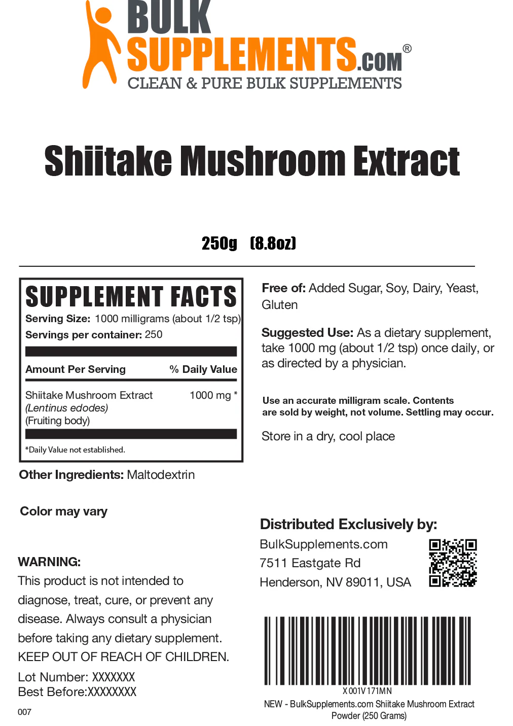 Shiitake Mushroom Extract Powder - Image 6