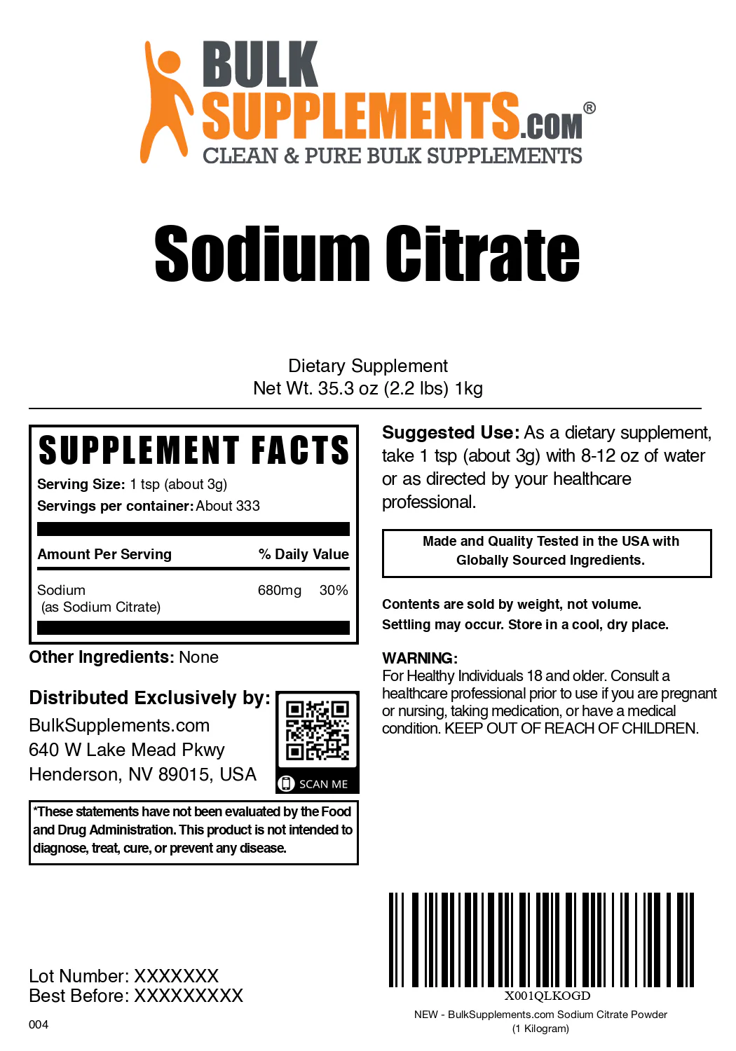Sodium Citrate Powder - Image 6