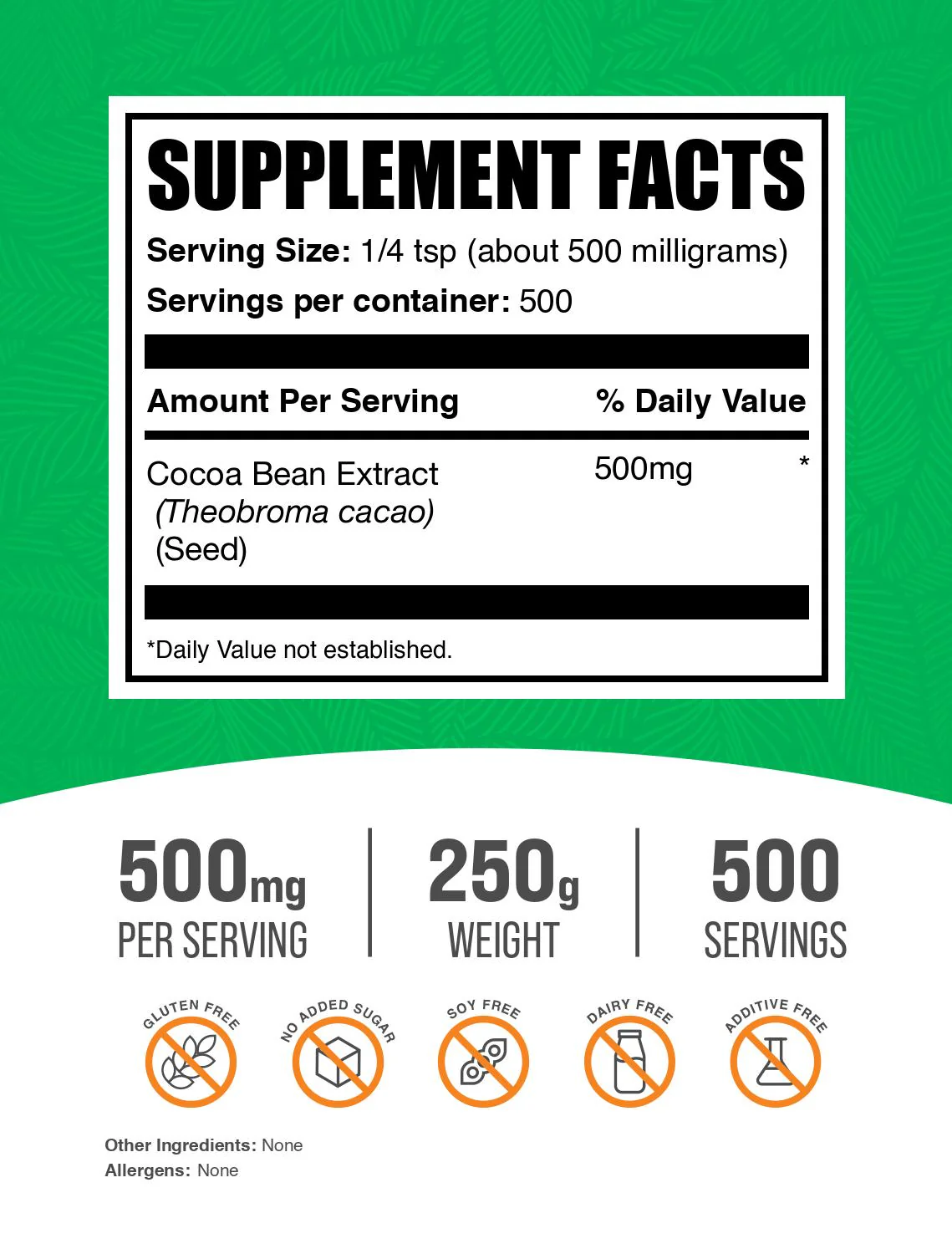 Cocoa Bean Extract Powder - Image 2