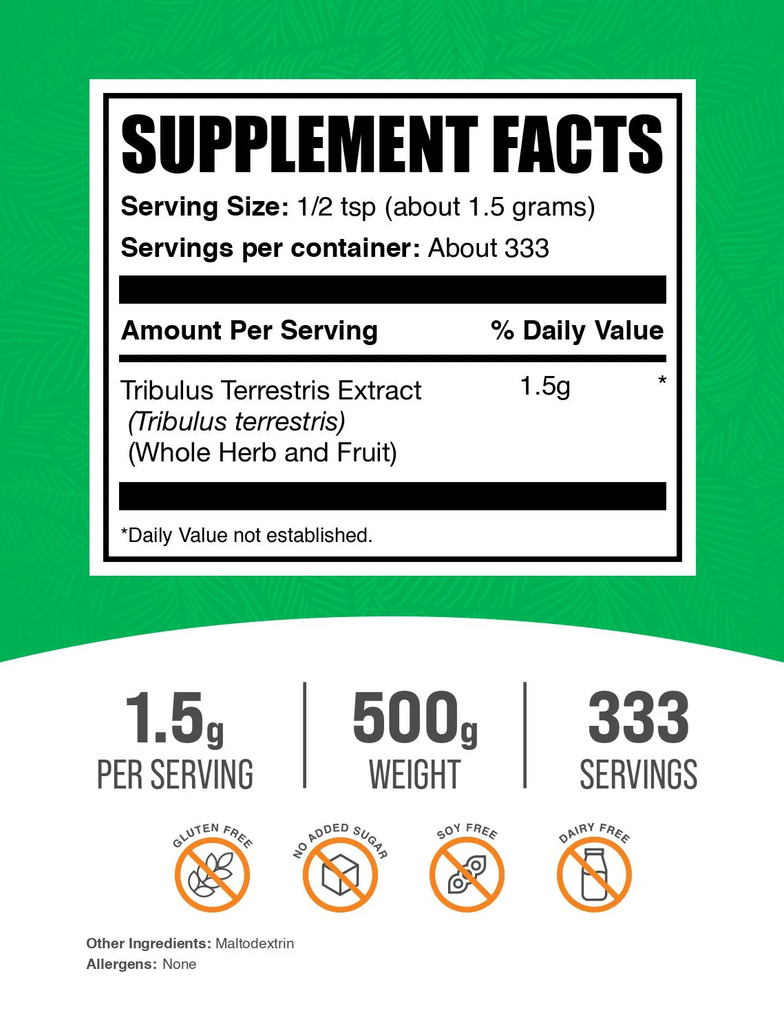 Tribulus Terrestris Extract Powder - Image 2