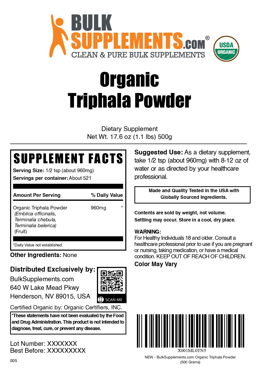 Organic Triphala Powder - Image 6