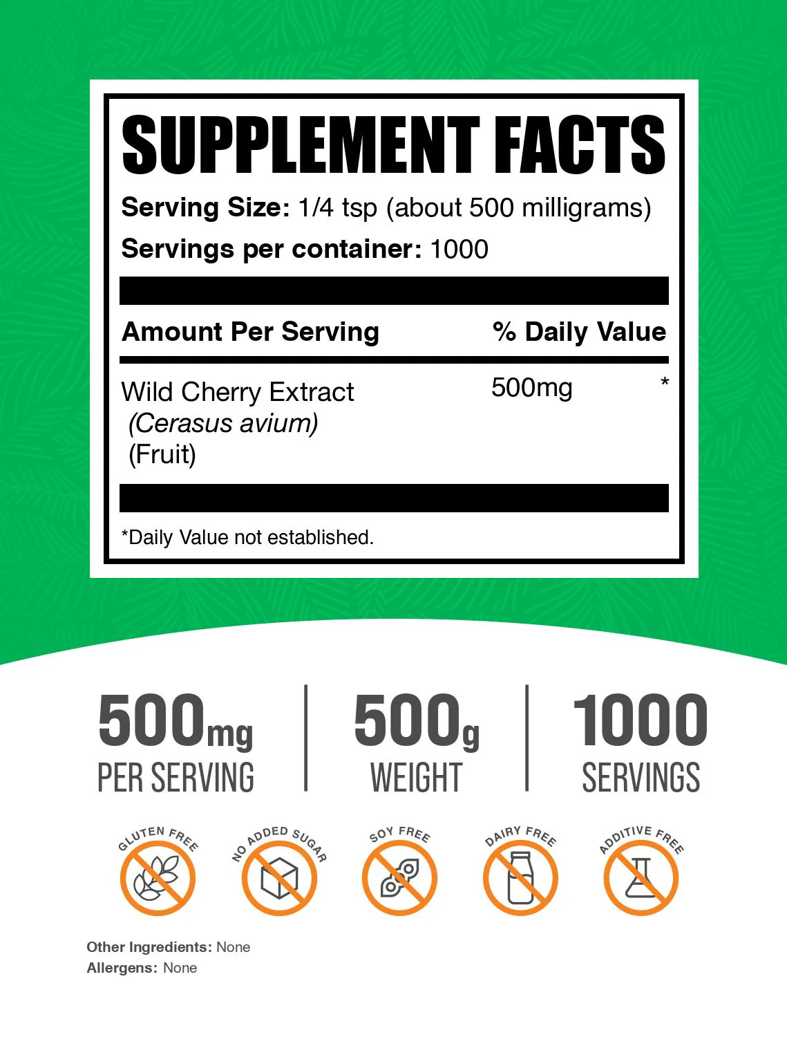 Wild Cherry Extract Powder - Image 2